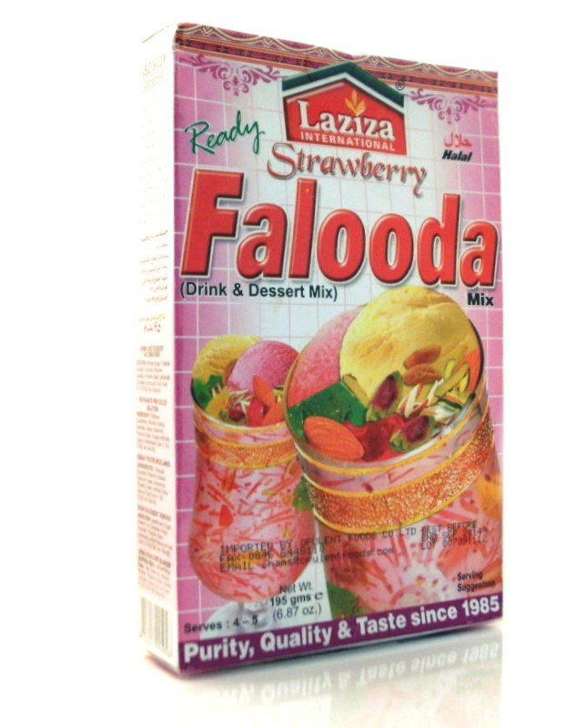 Laziza Falooda Strawberry 195g Subhlaxmi Grocers